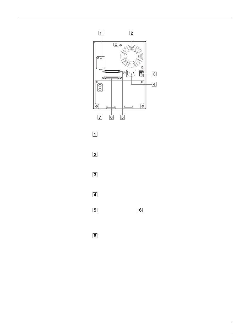 Rear | Sony STORSTATION LIB-D81 User Manual | Page 9 / 56