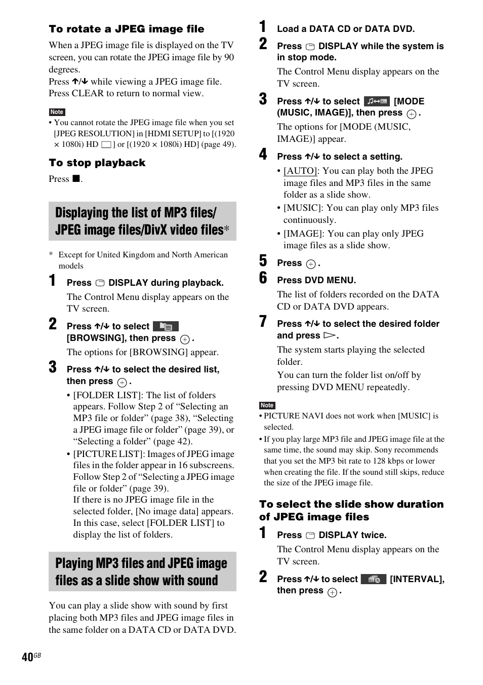 Sony 3-283-036-11(3) User Manual | Page 40 / 104