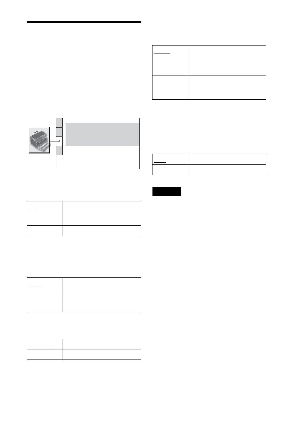 L1 - custom settings (custom setup), Custom settings (cus, Custom settings | Custom setup) | Sony DVP-NS30 User Manual | Page 58 / 72