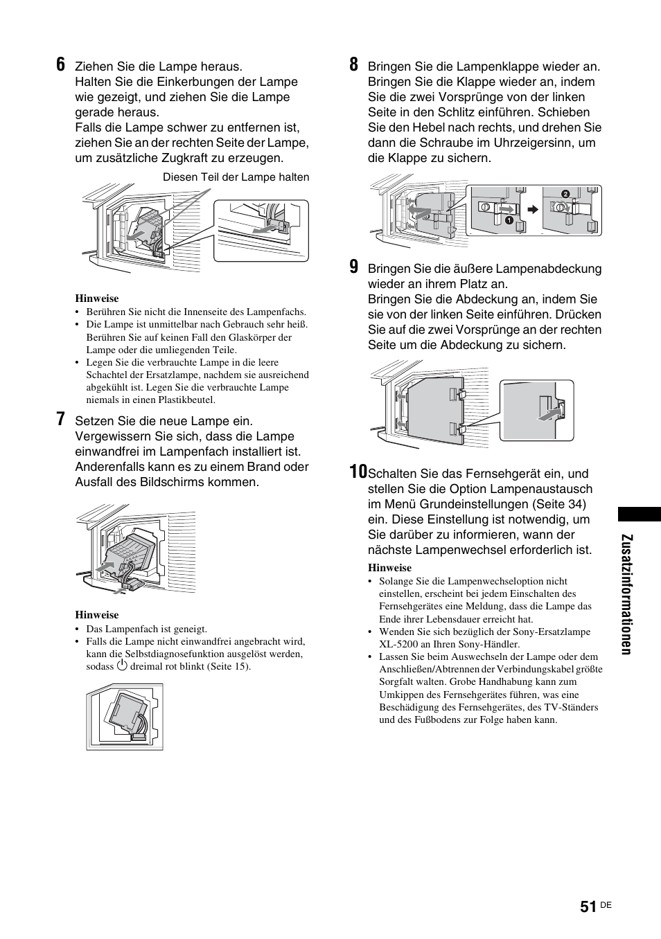 Seite 51) | Sony KDS-70R2000 User Manual | Page 165 / 236