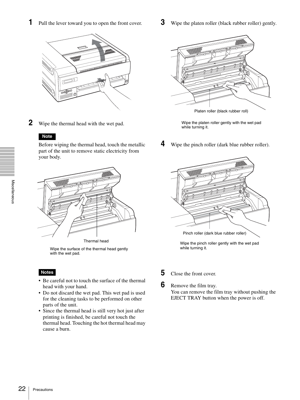 Sony UP-DF500 User Manual | Page 22 / 39