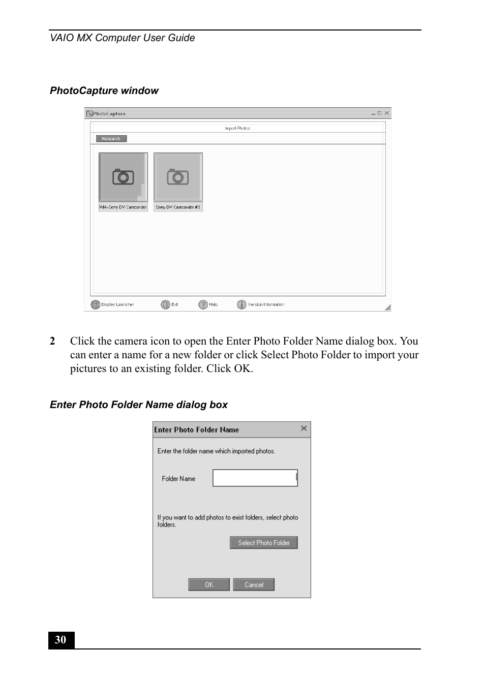 Sony PCV-MXS20 User Manual | Page 30 / 100