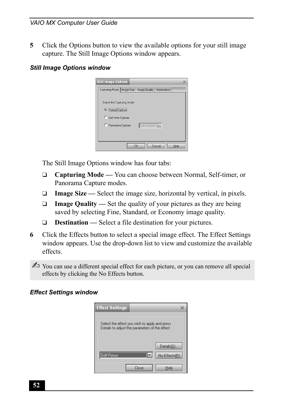 Sony PCV-MXS20 User Manual | Page 52 / 100