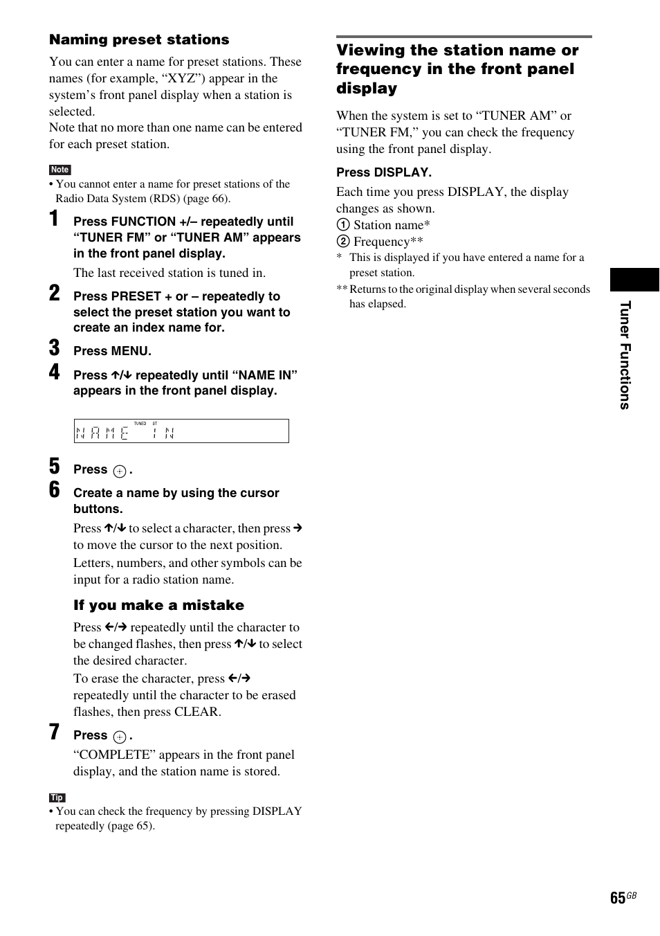 Sony DAV-DZ810W User Manual | Page 65 / 112