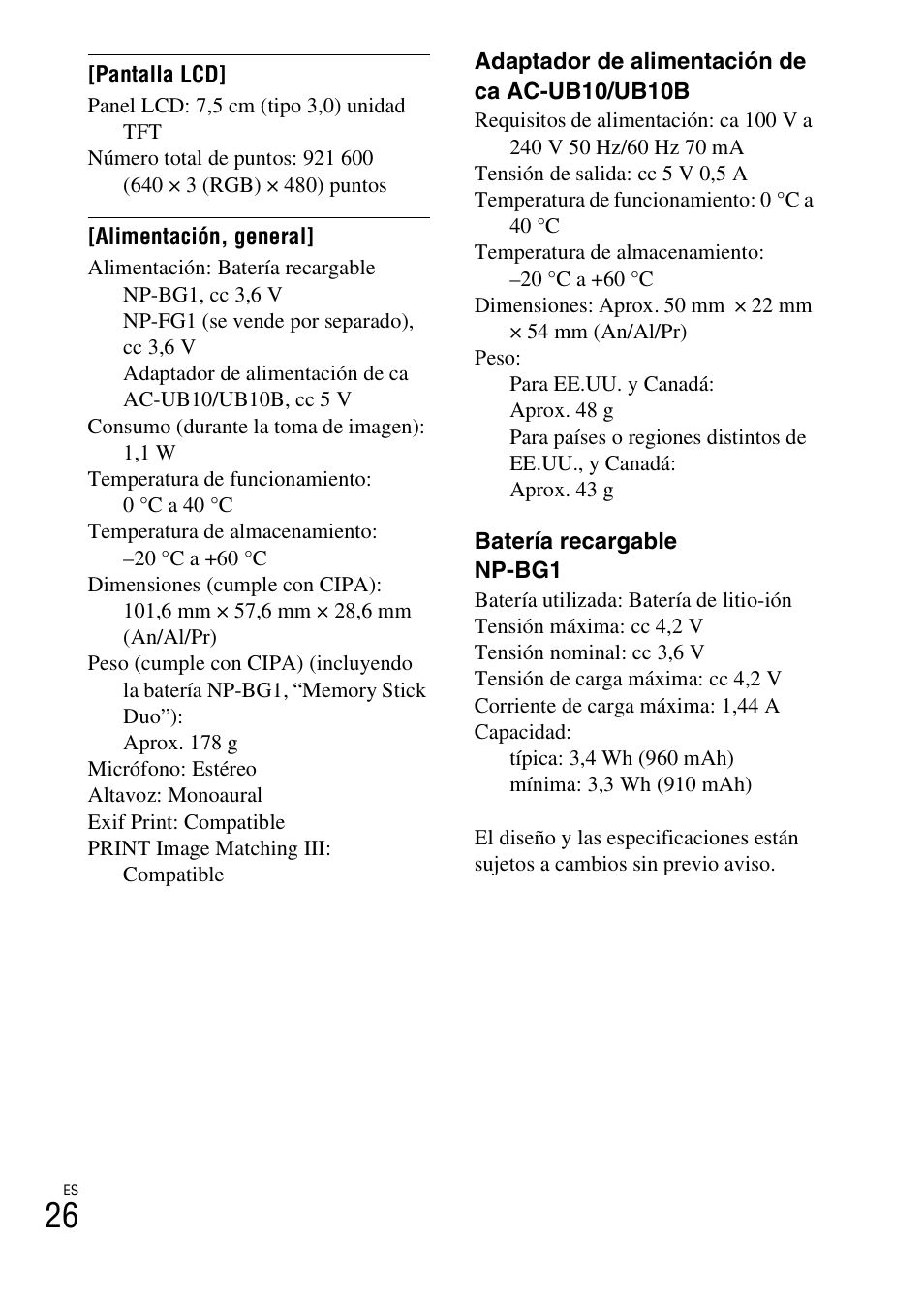 Sony CYBER-SHOT DSC-HX7 User Manual | Page 54 / 56