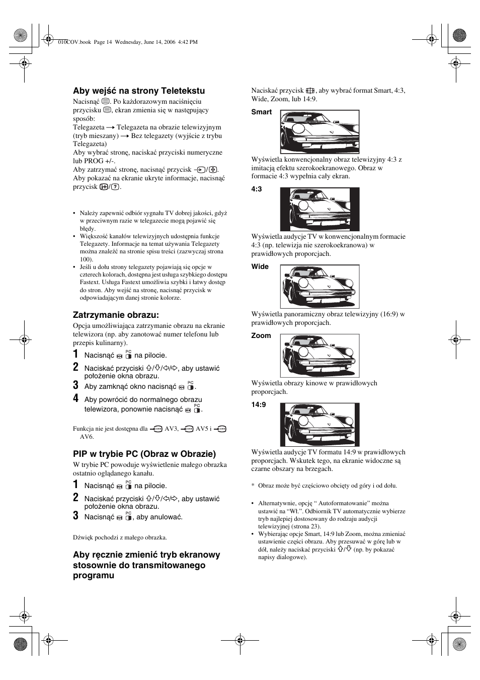 Sony BRAVIA KDL-20S2000 User Manual | Page 82 / 103