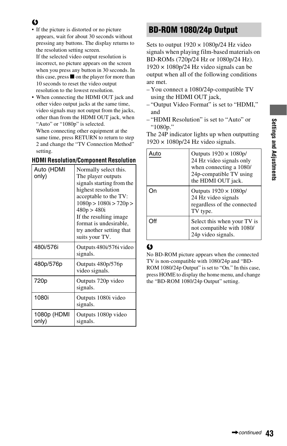 Sony 3-452-775-11(1) User Manual | Page 43 / 71