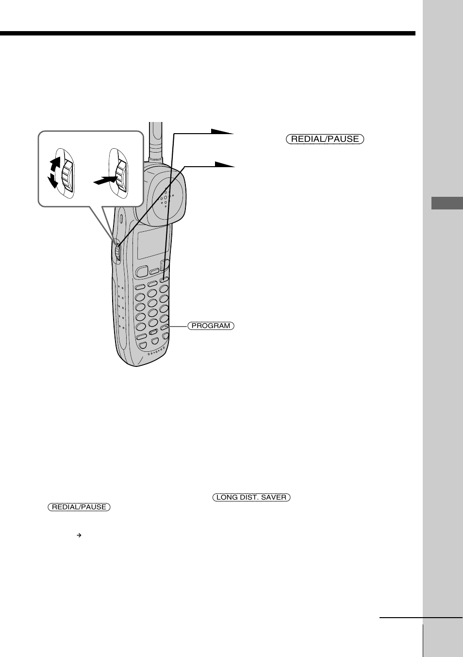 Redialing, Basics redialing | Sony SPP-A9276 User Manual | Page 33 / 96