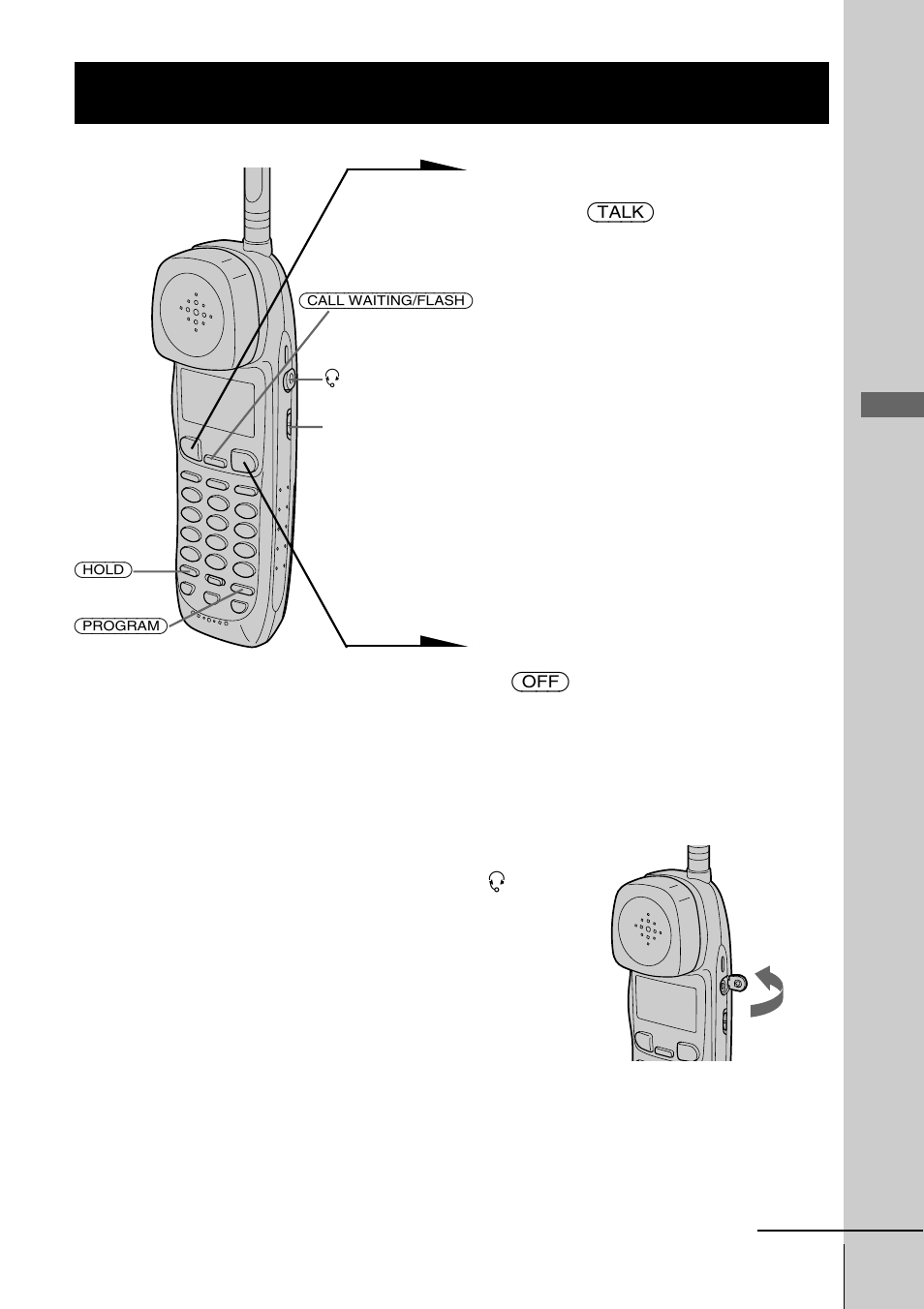Receiving calls, Basics | Sony SPP-A9276 User Manual | Page 35 / 96