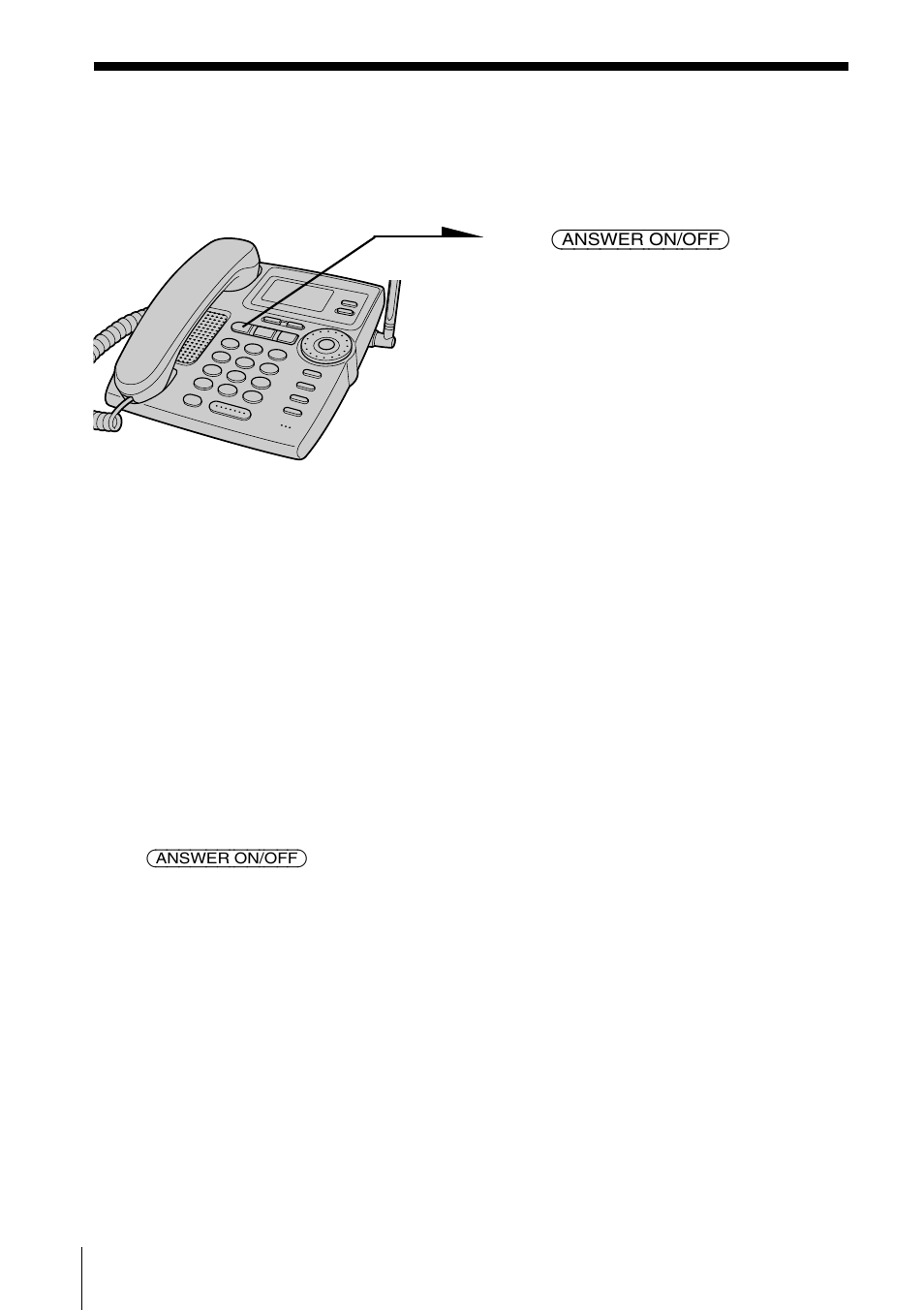 Turning on the answering function | Sony SPP-A9276 User Manual | Page 62 / 96