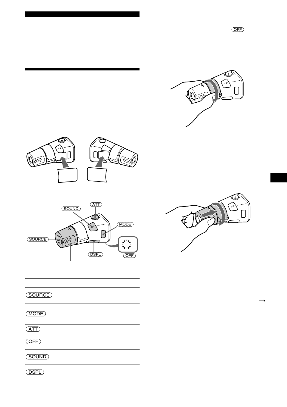 Andere functies, Gebruik van de bedieningssatelliet | Sony MDX-CA680 User Manual | Page 123 / 132