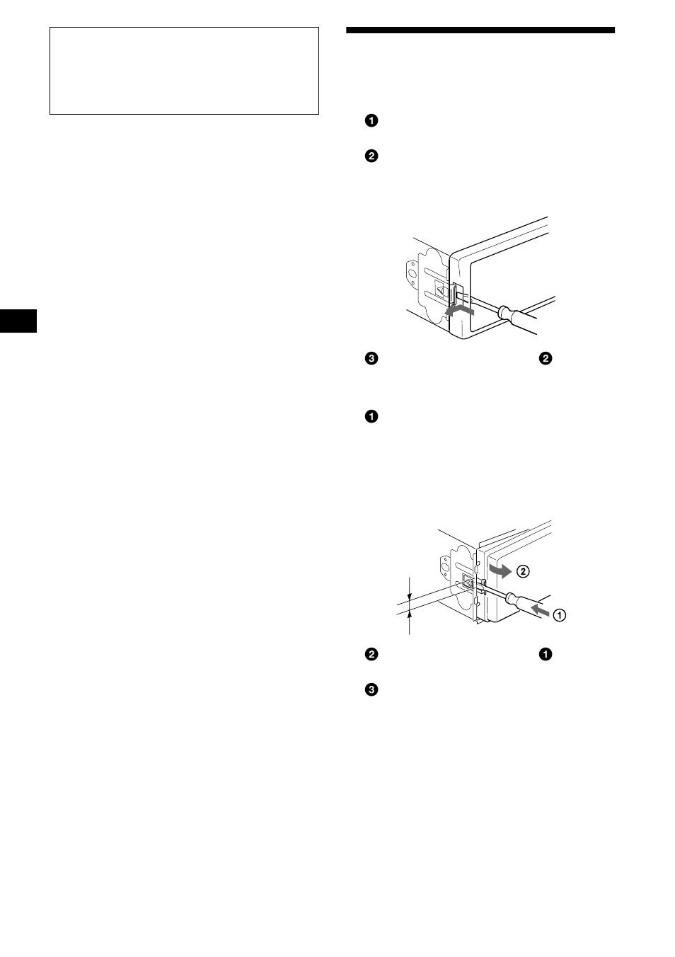 Ausbauen des geräts | Sony MDX-CA680 User Manual | Page 50 / 132