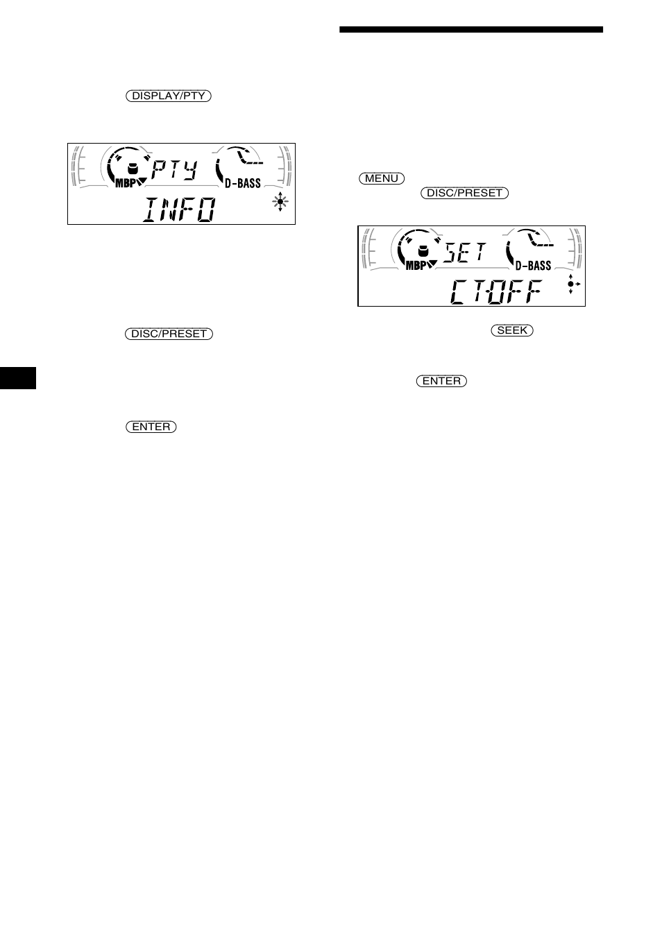 Impostazione automatica dell’orologio | Sony MDX-CA680 User Manual | Page 96 / 132