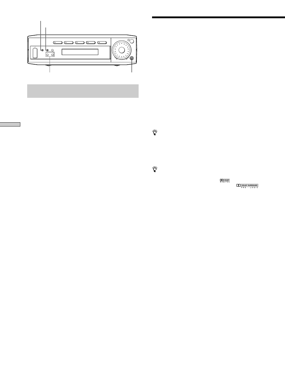 Selecting a sound field 24, Selecting a sound field | Sony HT-K215 User Manual | Page 24 / 43