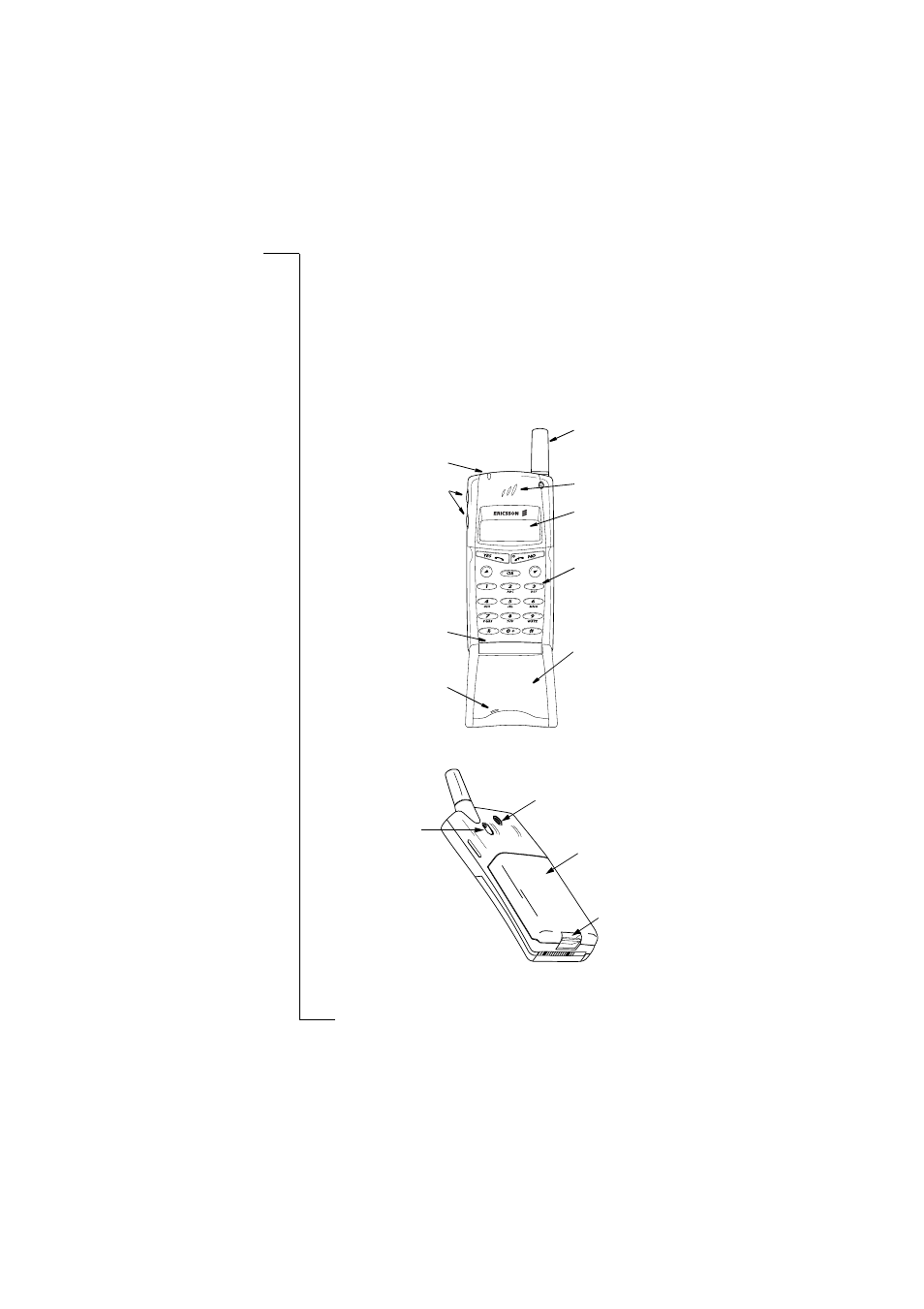 Preparing your phone for use, Overview, Front | Back, Preparing your phone for use 4 | Sony T10s User Manual | Page 4 / 94