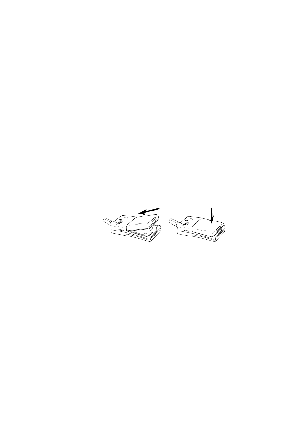 The pin, The battery, Attaching the battery to your phone | When to charge the battery | Sony T10s User Manual | Page 6 / 94