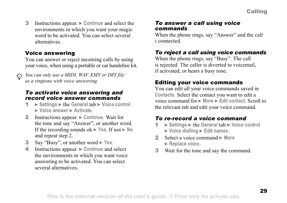 Sony K608i User Manual | Page 29 / 96