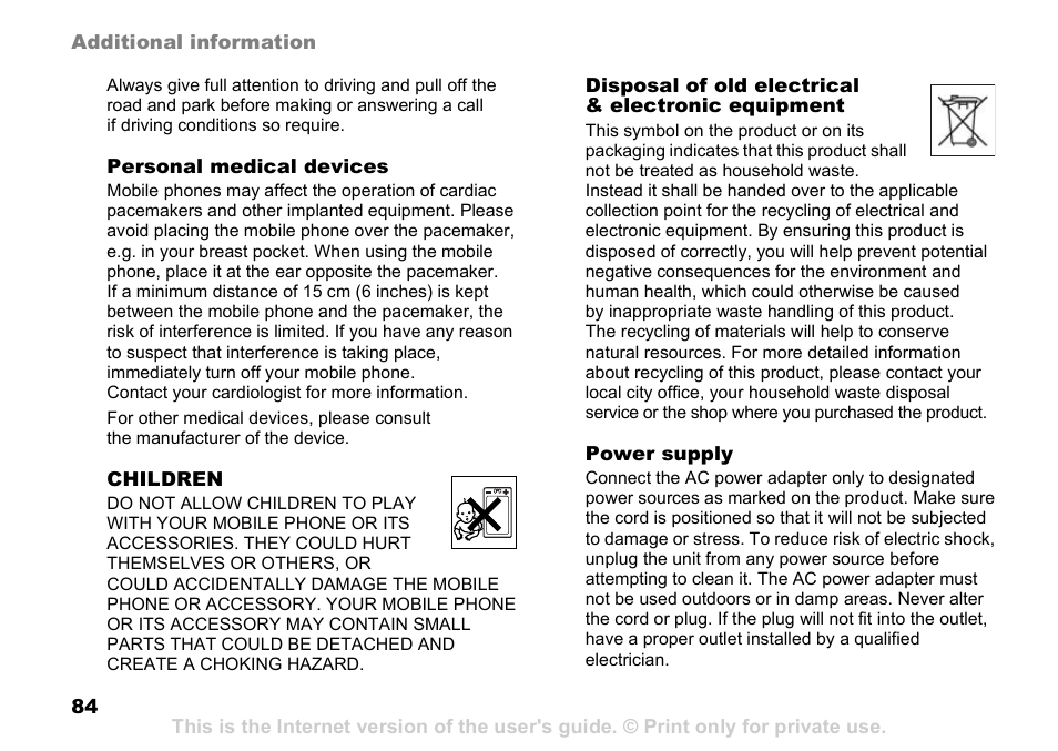 Sony K608i User Manual | Page 84 / 96