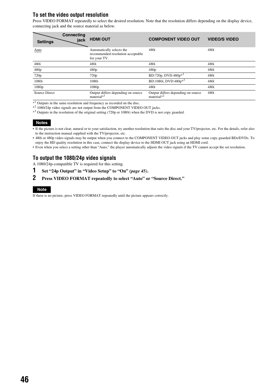 Sony BDP-S300 User Manual | Page 46 / 72