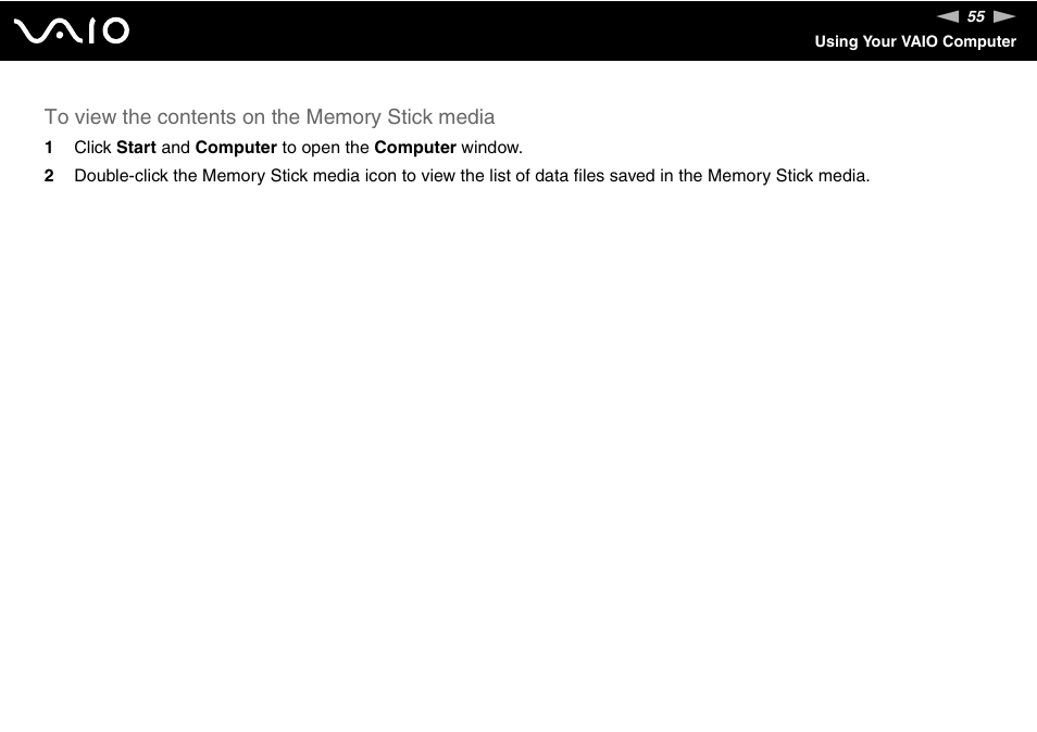 Sony VAIO VGN-SZ700 User Manual | Page 55 / 235