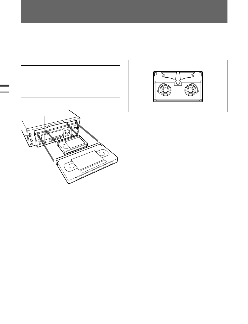 2 cassettes | Sony J-H1 User Manual | Page 21 / 53