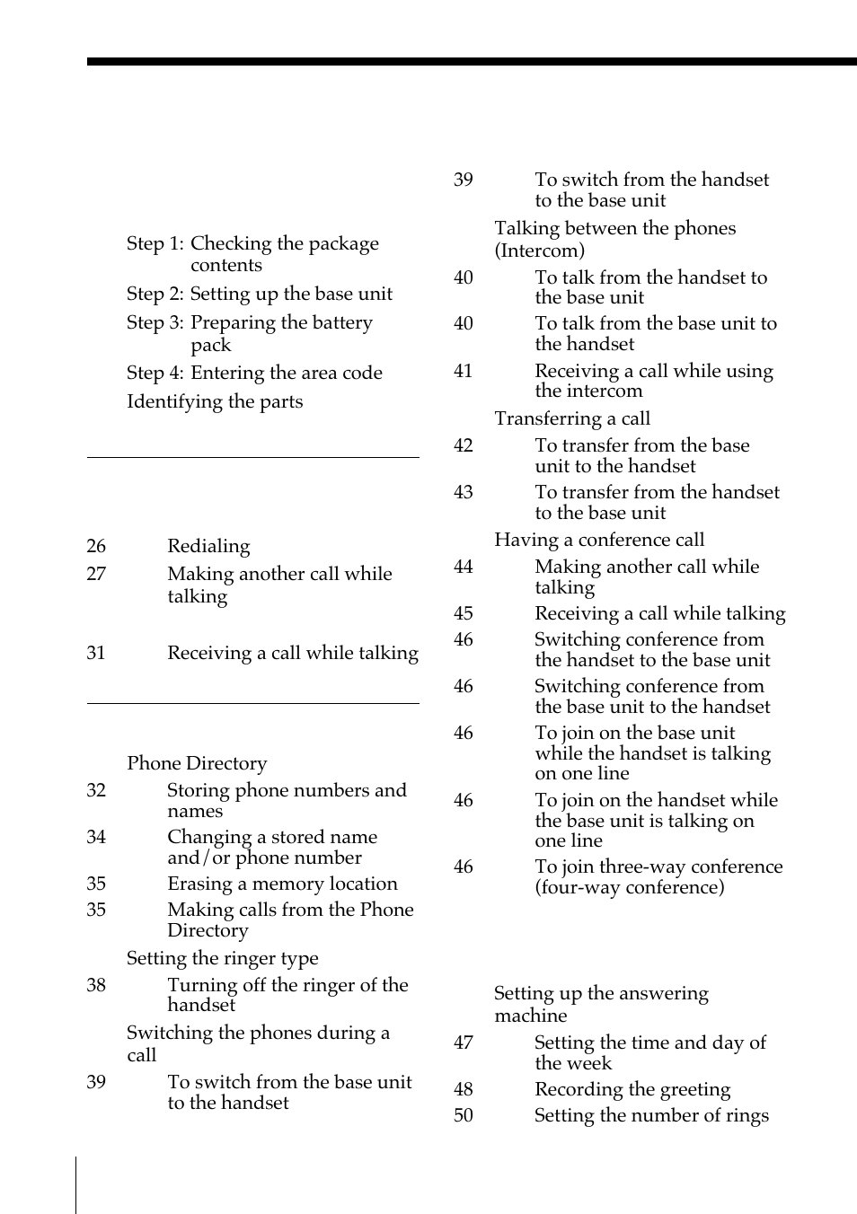 Sony SPP-A972 User Manual | Page 6 / 80