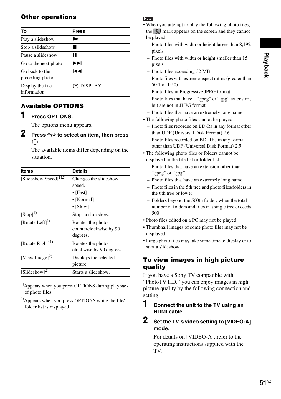 Sony BDV-T20W User Manual | Page 51 / 123