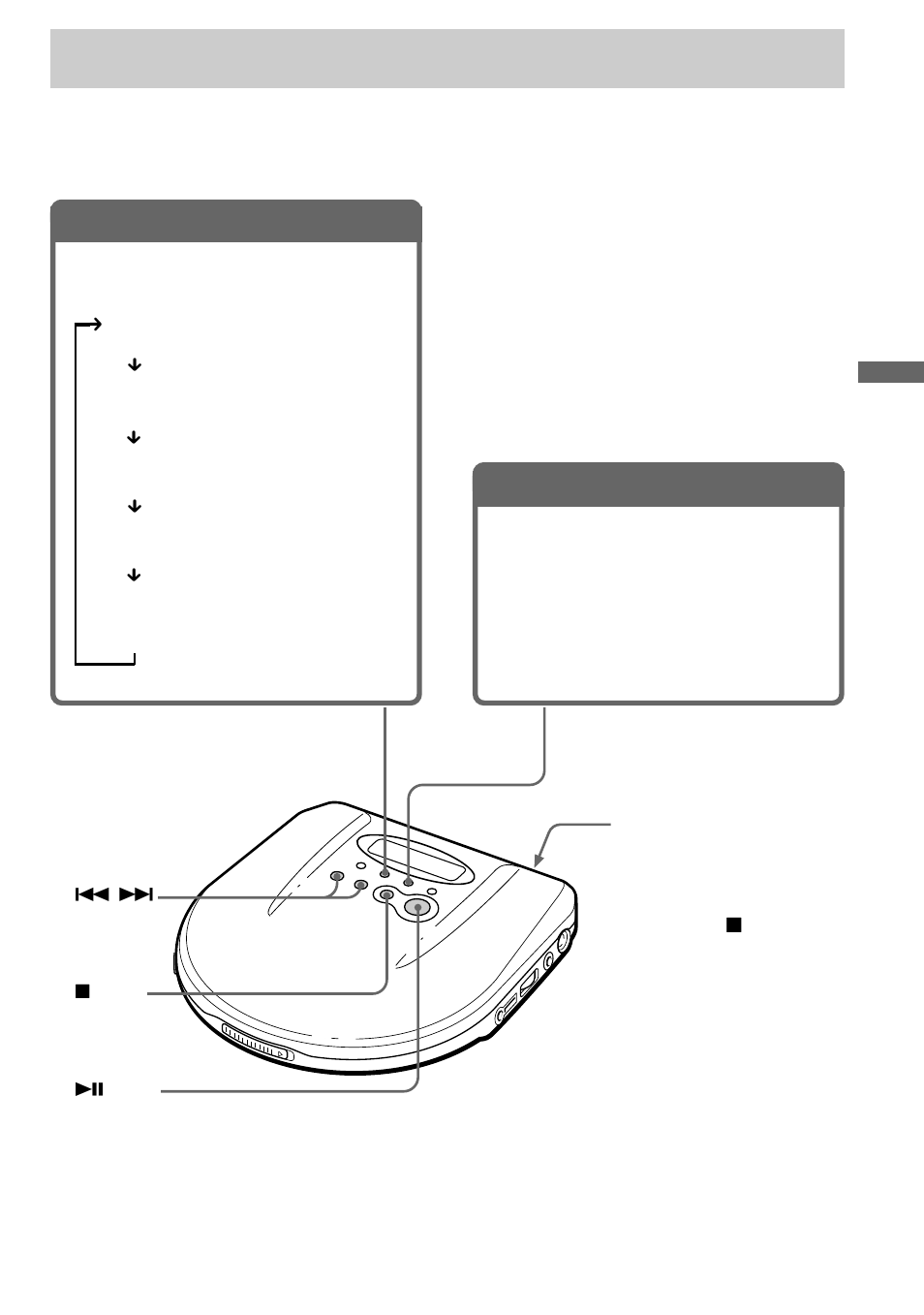 Playback options | Sony D-F525 User Manual | Page 9 / 28