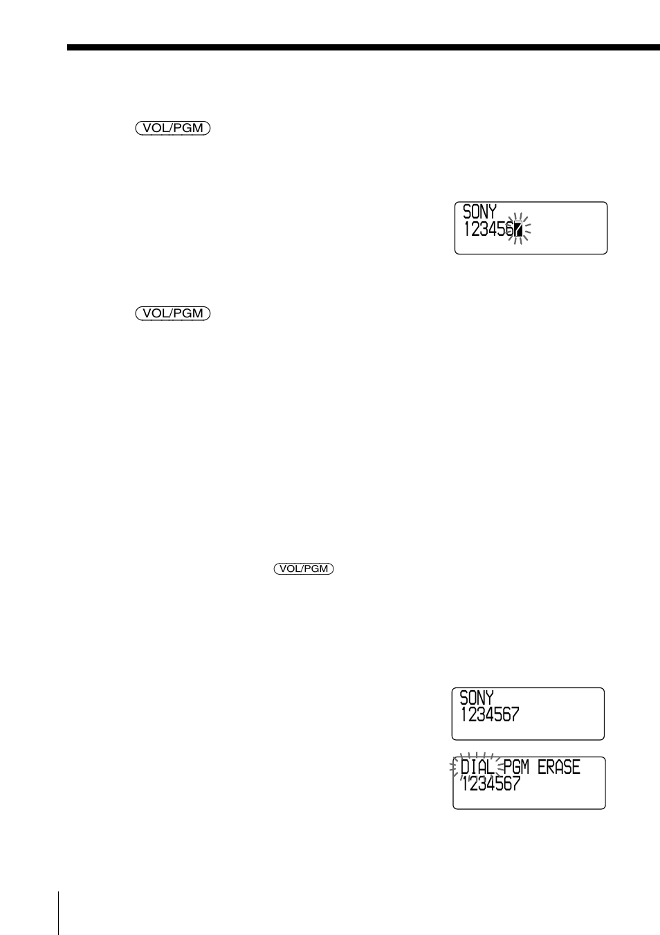 Changing a stored name and/or phone number | Sony SPP-SS966 User Manual | Page 24 / 96