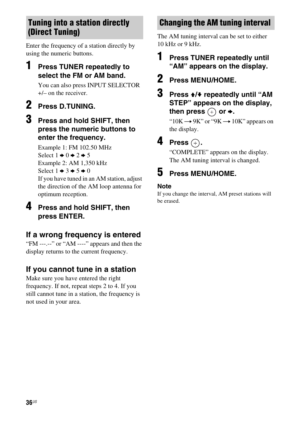 Sony HT-SF370 User Manual | Page 36 / 76