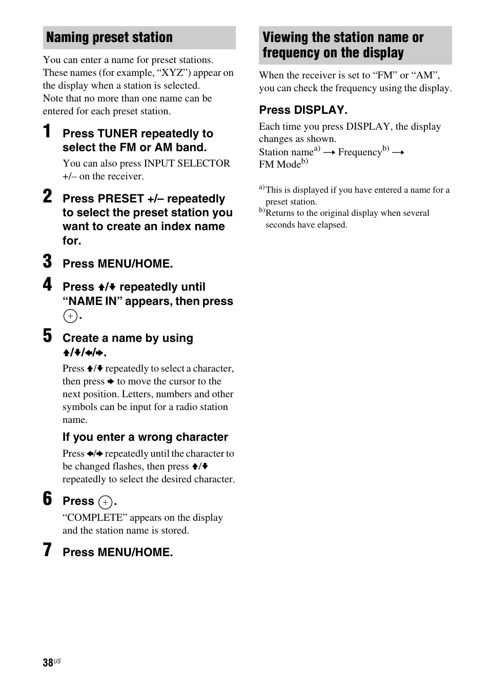 Sony HT-SF370 User Manual | Page 38 / 76
