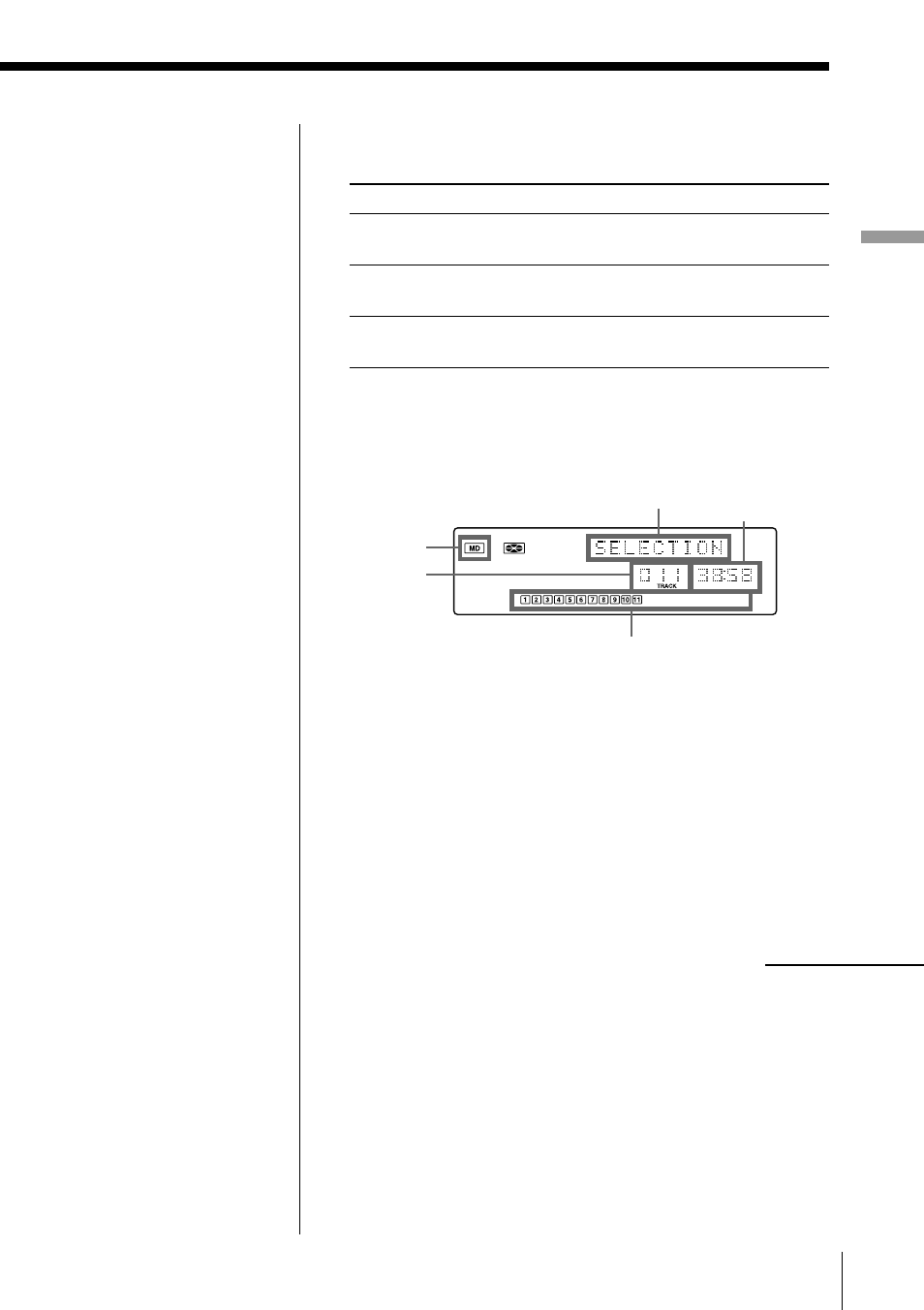 The cd player•the md player, Durante la parada (md) | Sony ZS-M7 User Manual | Page 79 / 126