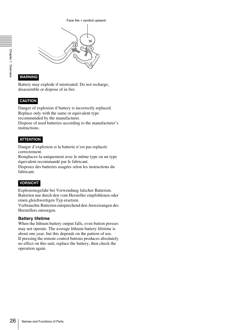 Sony 3-270-589-12 (1) User Manual | Page 26 / 135