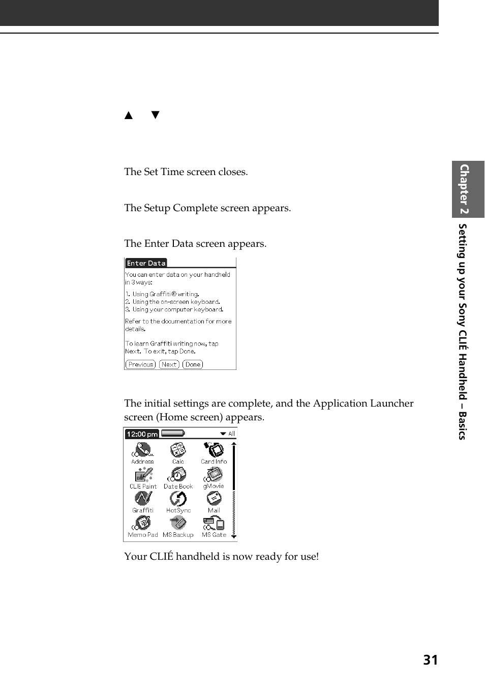 Sony PEG-SJ30 User Manual | Page 31 / 68