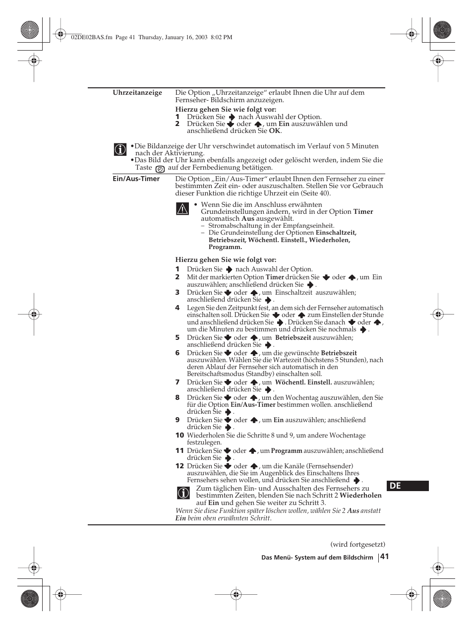 Sony WEGA KLV-30MR1 User Manual | Page 117 / 304