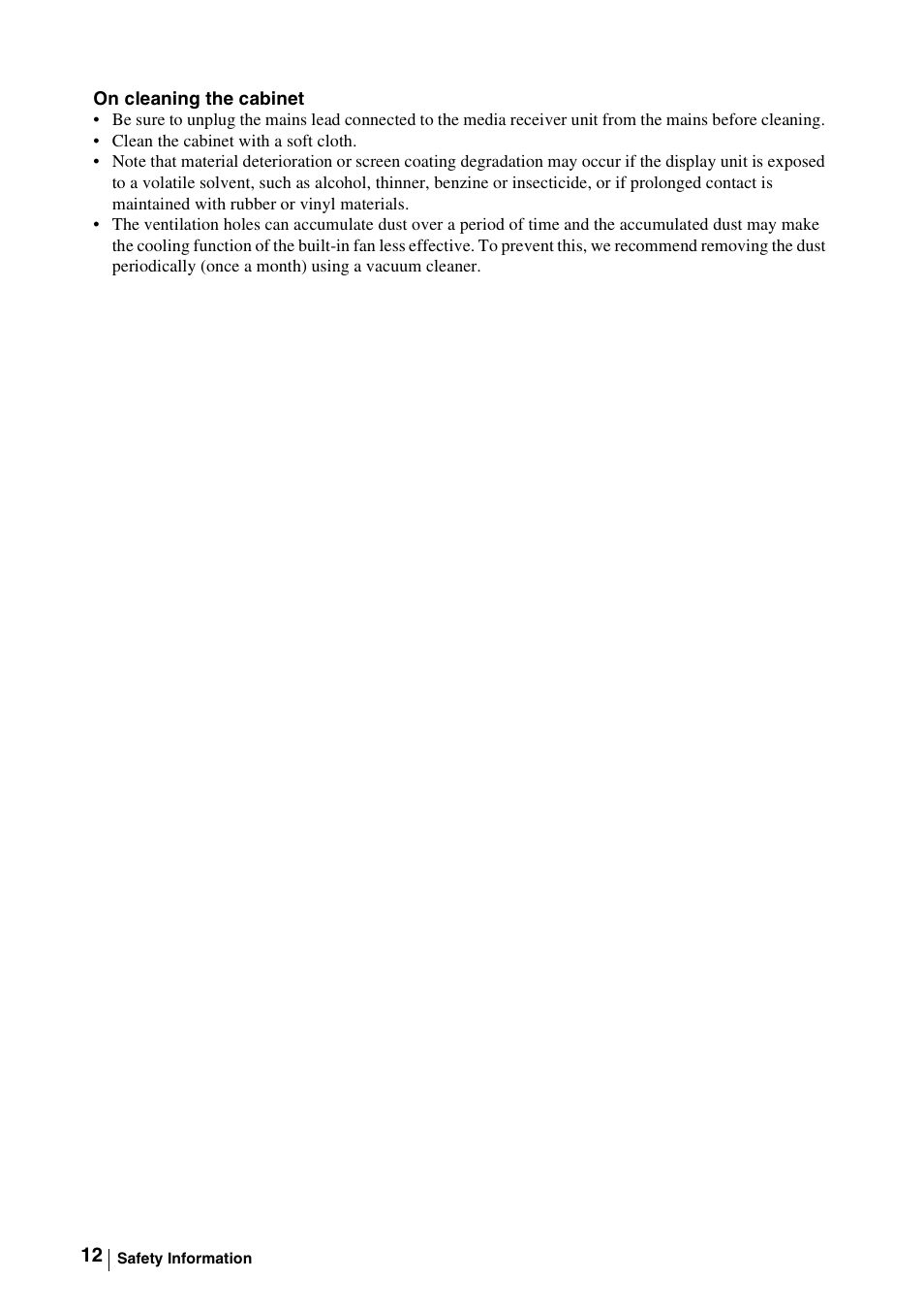Sony WEGA KLV-30MR1 User Manual | Page 12 / 304