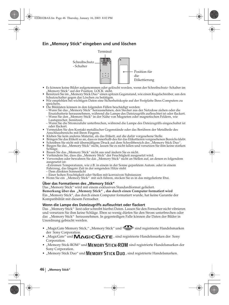 Sony WEGA KLV-30MR1 User Manual | Page 122 / 304