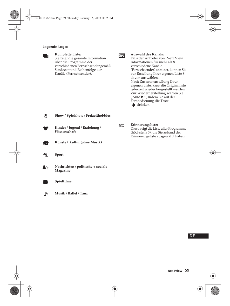Sony WEGA KLV-30MR1 User Manual | Page 135 / 304