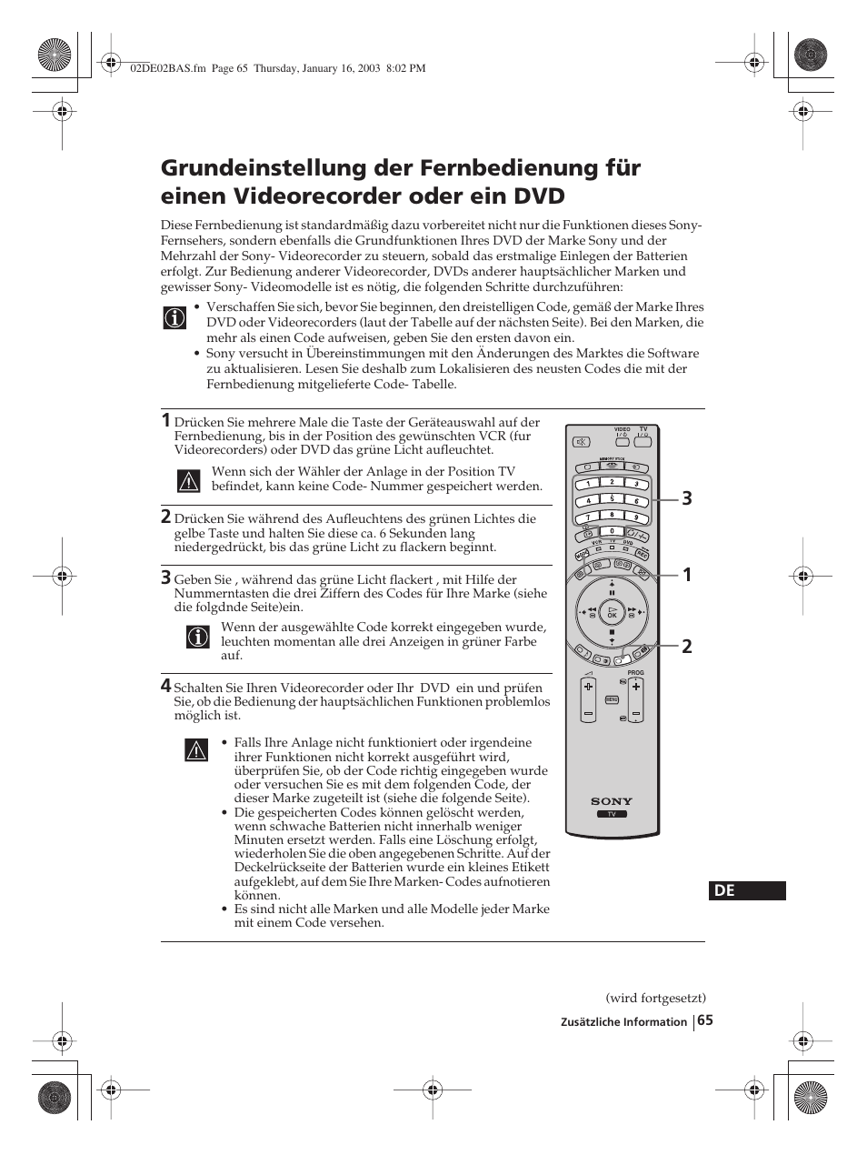 Sony WEGA KLV-30MR1 User Manual | Page 141 / 304