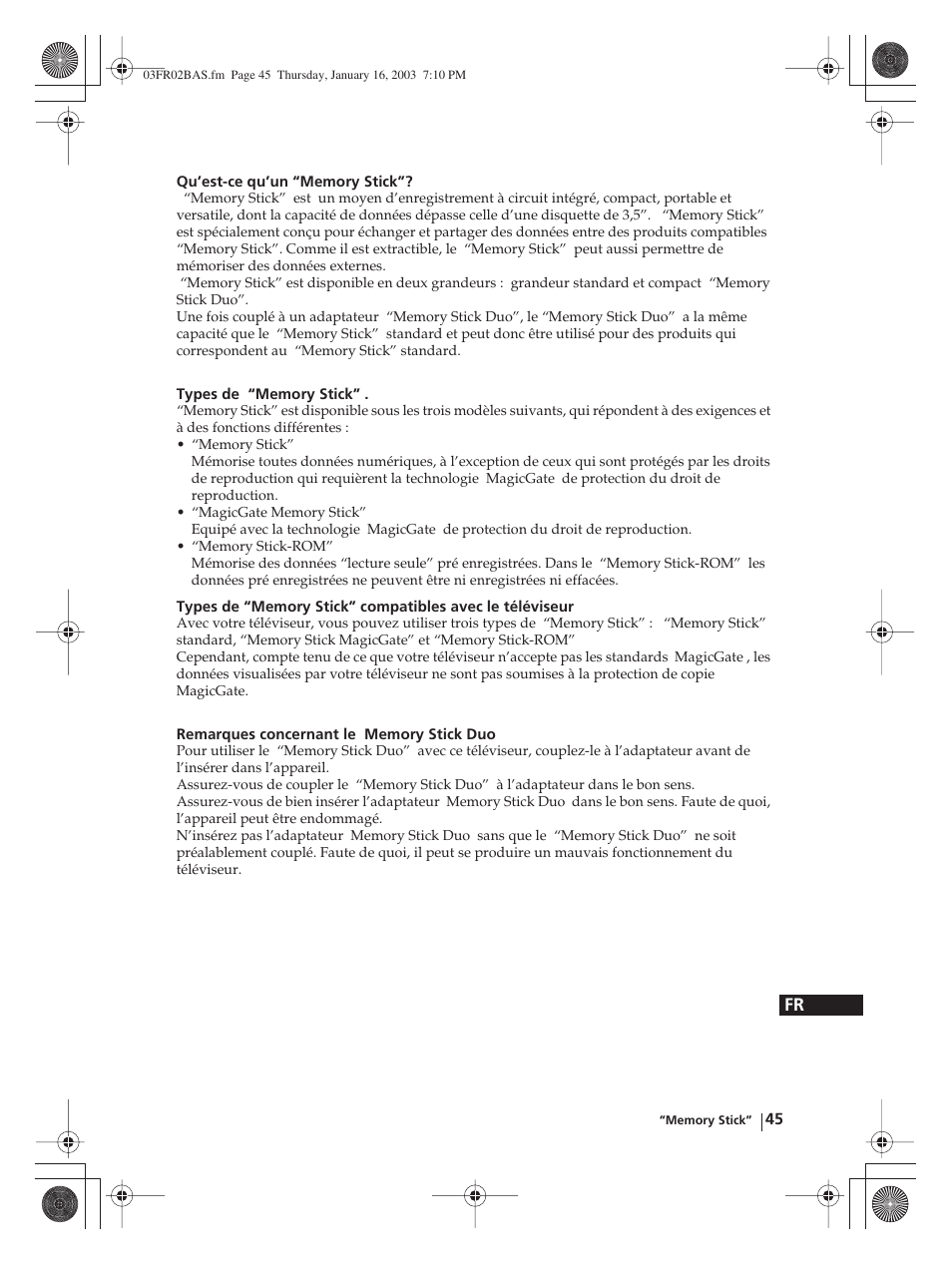 Sony WEGA KLV-30MR1 User Manual | Page 195 / 304