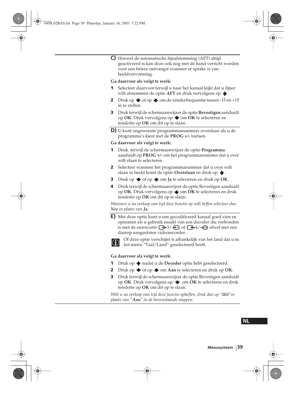 Sony WEGA KLV-30MR1 User Manual | Page 267 / 304
