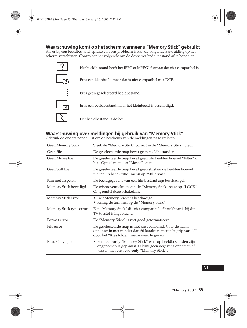 Sony WEGA KLV-30MR1 User Manual | Page 283 / 304