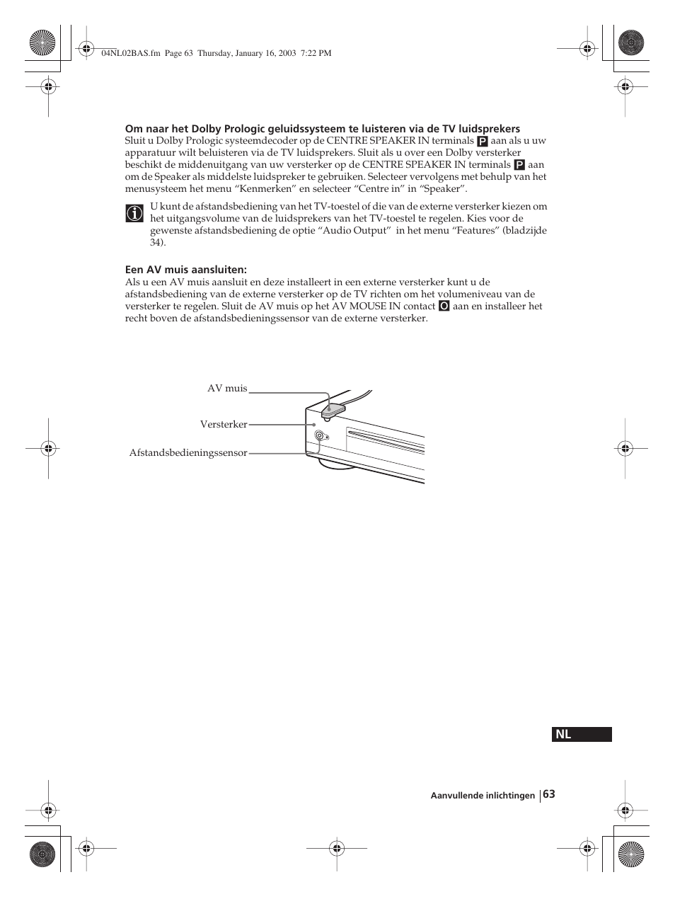 Sony WEGA KLV-30MR1 User Manual | Page 291 / 304