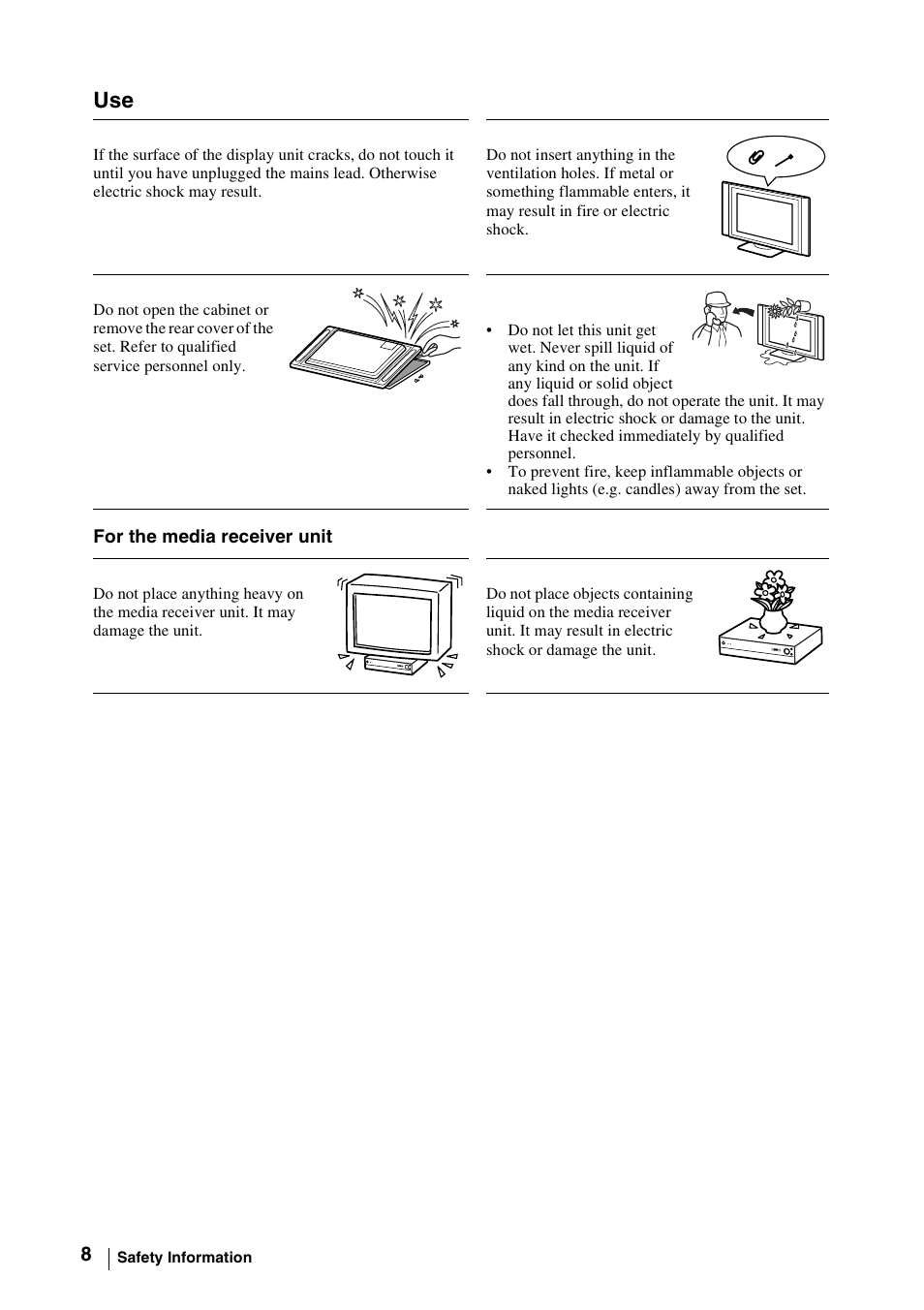 Sony WEGA KLV-30MR1 User Manual | Page 8 / 304