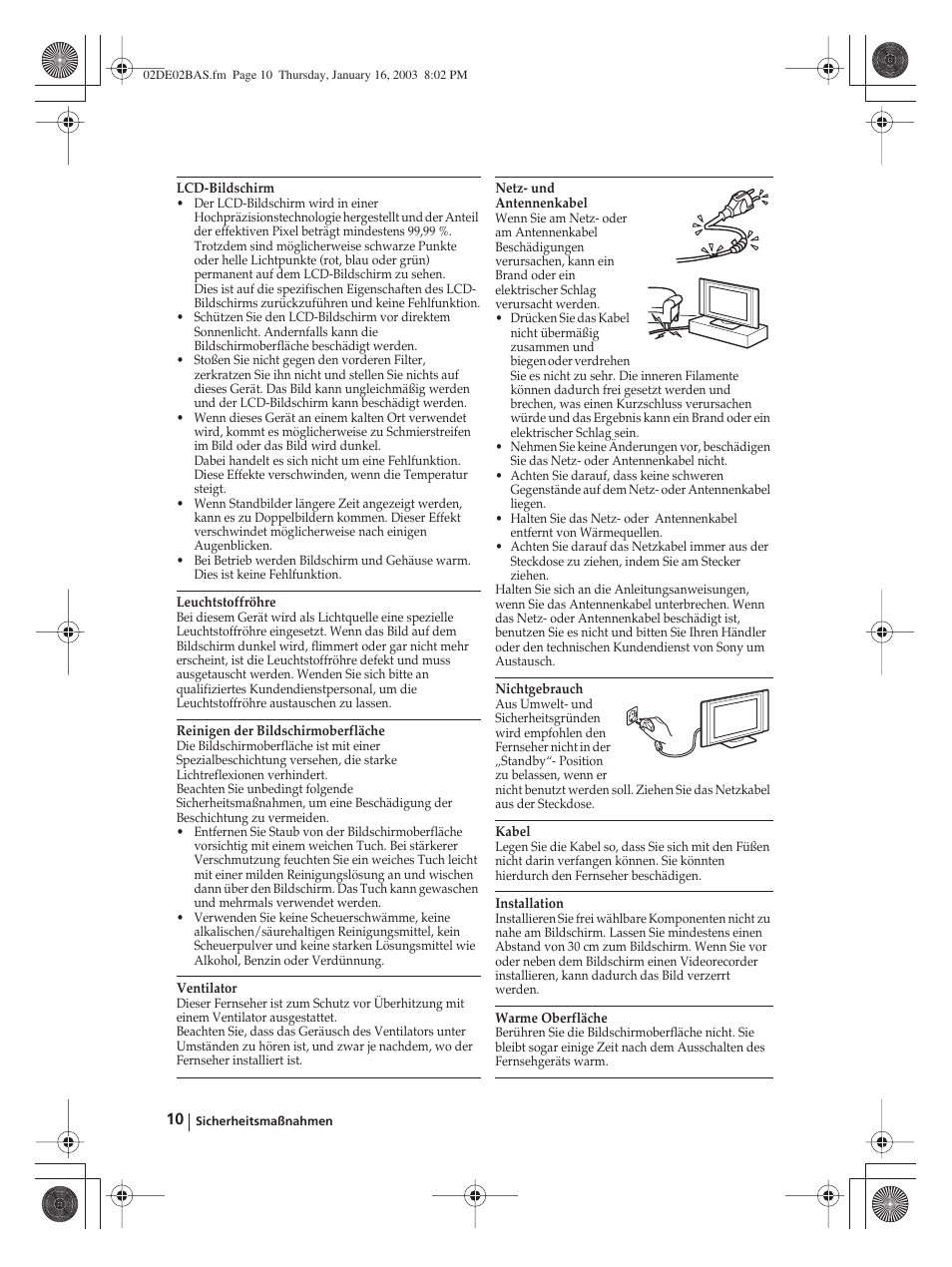 Sony WEGA KLV-30MR1 User Manual | Page 86 / 304