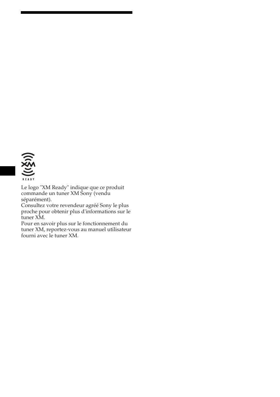 Félicitations, 2félicitations | Sony CDX-CA900X User Manual | Page 30 / 84