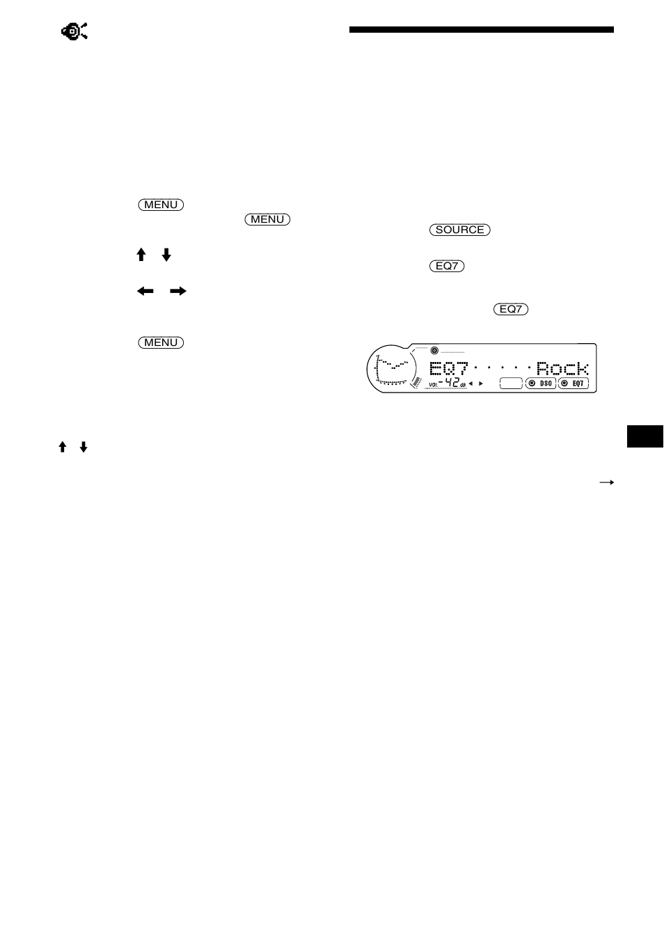 Ajuste del ecualizador (eq7) | Sony CDX-CA900X User Manual | Page 75 / 84