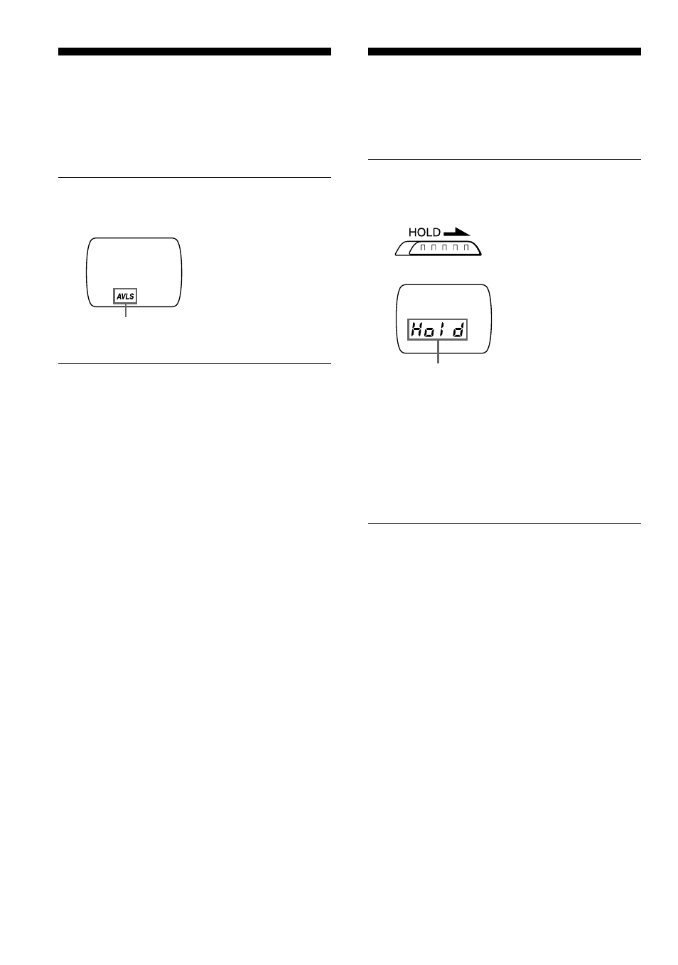 Protecting your hearing (avls), Locking the controls (hold), 18 protecting your hearing | Locking the controls | Sony D-FJ401 User Manual | Page 18 / 32