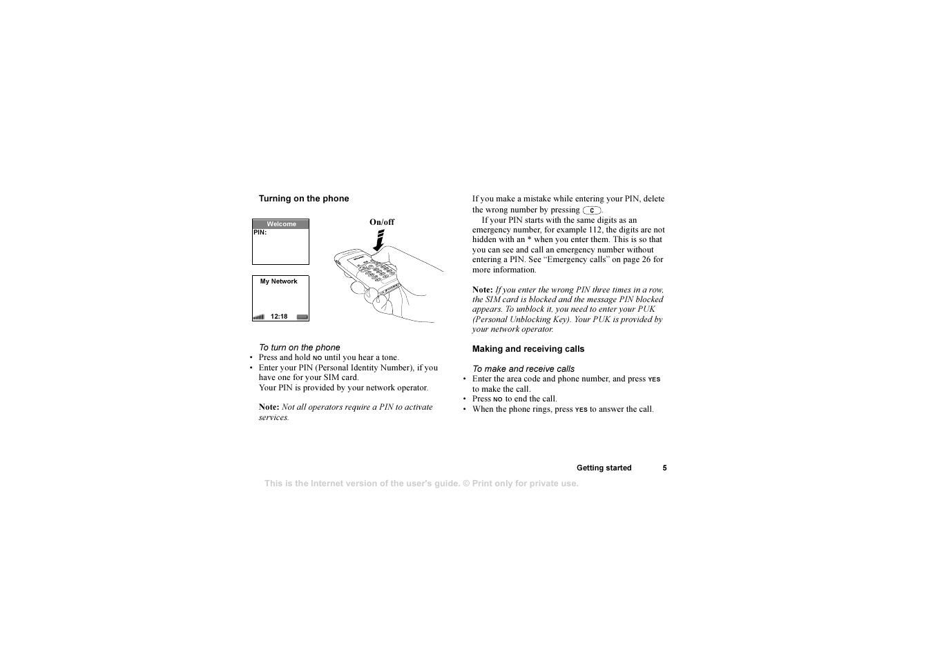 Sony T310 User Manual | Page 5 / 91