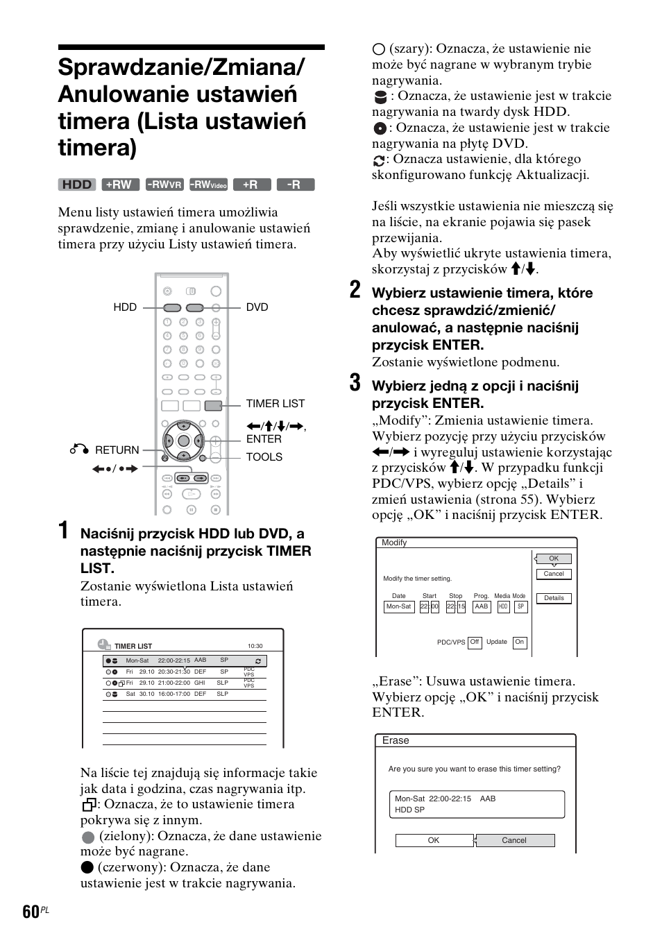 Wybierz jedną z opcji i naciśnij przycisk enter, Zostanie wyświetlone podmenu | Sony DAR-RH7000 User Manual | Page 446 / 536